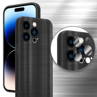 iPhone 14 PRO Skal Fodral Case (Svwart)