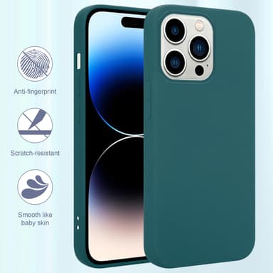 iPhone 14 PRO MAX Skal Fodral Case (Grön)
