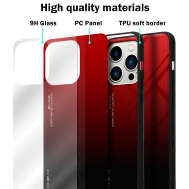 iPhone 14 PRO Skal Fodral Case (Svart)
