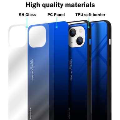 iPhone 14 Skal Fodral Case (Svart)