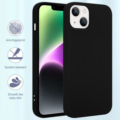 iPhone 14 PLUS Skal Fodral Case (Svart)