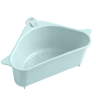 Diskbänksfilter plastfilterkorg Sil för diskho (Grått)