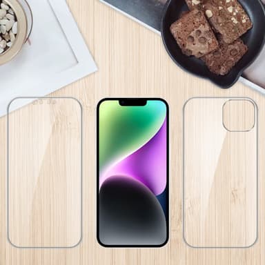 Skal iPhone 14 Fodral Case (Transparent)
