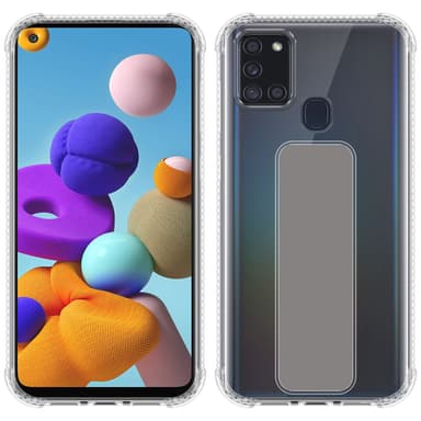 Samsung Galaxy A21s Skal Fodral Case (Grå)