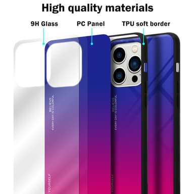 iPhone 14 PRO Skal Fodral Case (Svart)