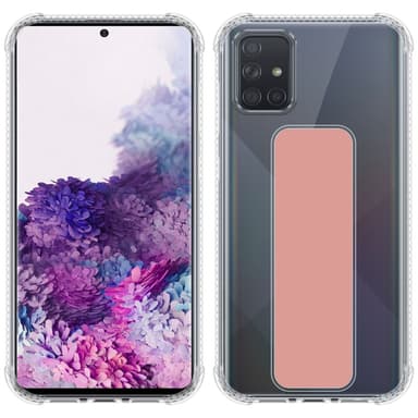 Samsung Galaxy A71 4G Skal Fodral Case (Rosa)