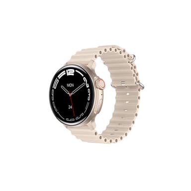 IP67 Vattentät 1,47"" HD Touch Screen Smart Watch Silver