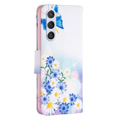 För Samsung Galaxy S24 Plånbok Fodral Skal Mönster Skydd