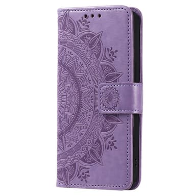 SKALO Xiaomi Redmi 13C 4G Mandala Plånboksfodral - Lila