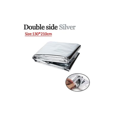 nödfilt Survival Rescue First Aid Folie Termisk filt 130x210cm