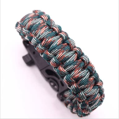 Överlevnadsarmband Survival Emergency Armband - Blå Kamouflage