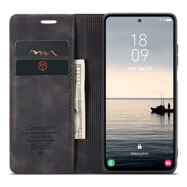 CASEME Plånboksfodral Samsung Galaxy S23 FE - Svart