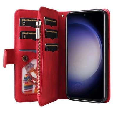 KS Plånboksfodral till Samsung Galaxy S23 FE - Röd