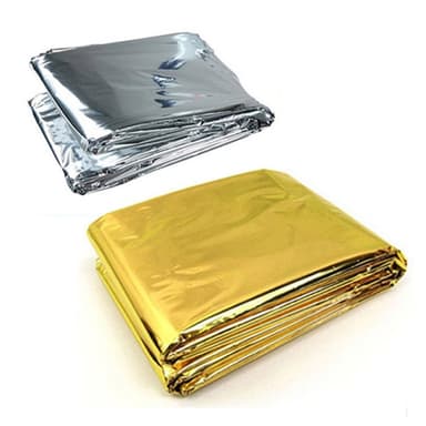nödfilt Survival Rescue First Aid Folie Termisk filt 130x210cm