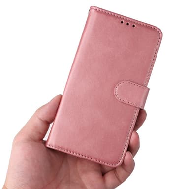 SKALO Xiaomi Redmi 13C 4G PU-Läder Plånboksfodral - Rosa