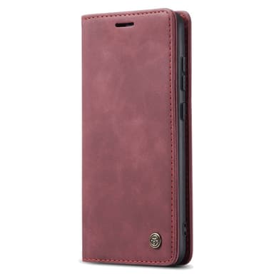 CASEME Plånboksfodral Samsung Galaxy S23 FE - Vinröd