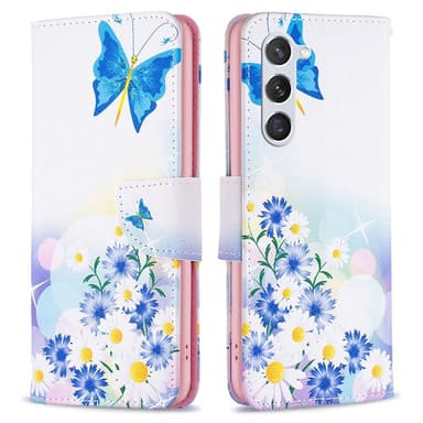 För Samsung Galaxy S24 Plånbok Fodral Skal Mönster Skydd