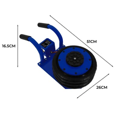 Air Bag Luft-Domkraft med Handtag- 3,5T