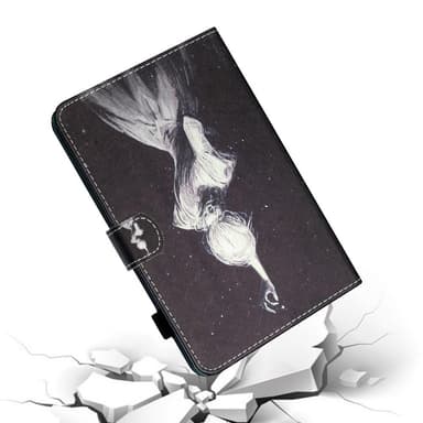 Till iPad 10.2 (2021)/(2020)/(2019) Vikbart fodral, ställ - Girl