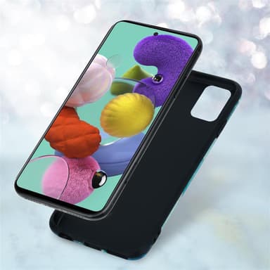 Samsung Galaxy A51 5G Plånboksfodral Skal (Blå)