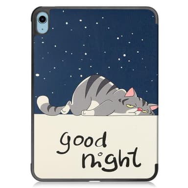Apple iPad 10.9 2022 Slim fit tri-fold fodral - Cat