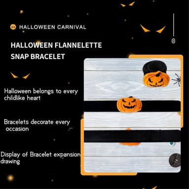 Halloween Slap Band Armband för Party Fest Maskerad - Häxhatt