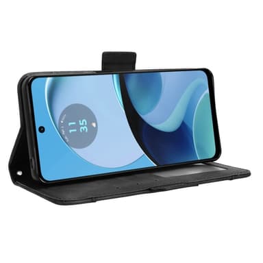 Motorola Moto G14 Plånboksfodral med korthållare  - Svart