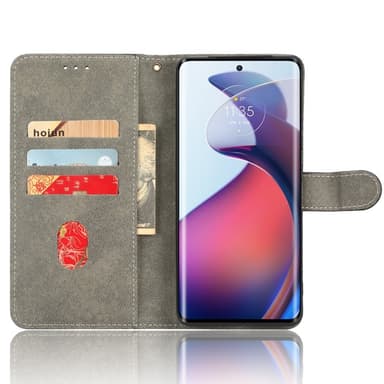 För Motorola Edge 30 Fusion 5G Plånboksfodral korthållare Fodral