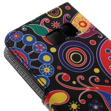 Plånboksfodral för Samsung Galaxy S7 - Paisley Flowers