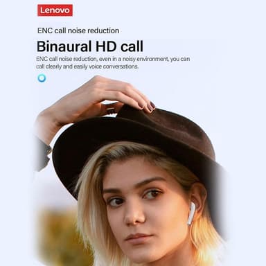 LENOVO LP50 Earbuds HiFi Bluetooth Headset BT5.3 Brusreducering