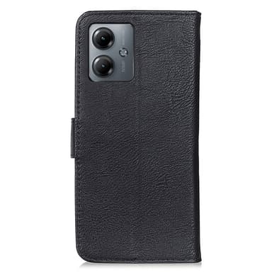 KHAZNEH Motorola Moto G14 Plånboksfodral - Svart