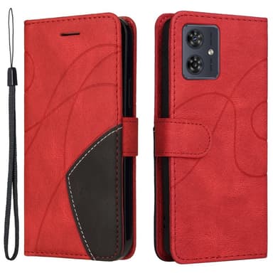 KT Plånboksfodral till Motorola Moto G54 - Röd