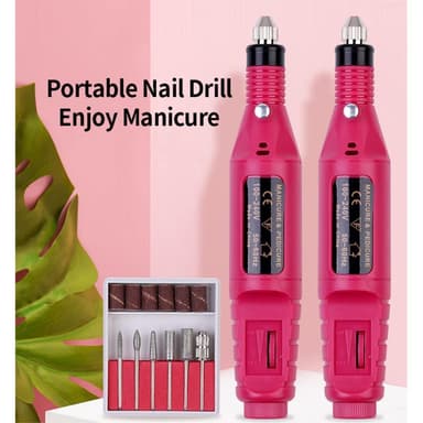 20000rpm Nagelborrmaskin Manikyr Pedikyr Elektrisk Nagelfil