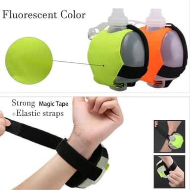 Vrist Hands-Free Mini Sport vattenflaska för löpning gym