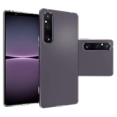 Till Sony Xperia 1 V Slimmat TPU skal Transparant