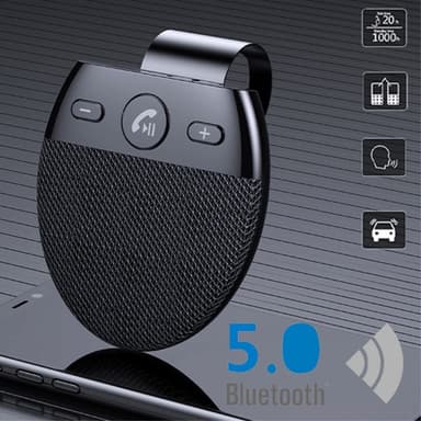 Bil Visir Bluetooth V5.0 Högtalare Handsfree Call Car Kit Musik