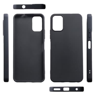 Slim-Fit TPU telefonfodral Skal för Nokia C32 - Svart