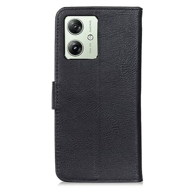 KHAZNEH Motorola Moto G54 Plånboksfodral - Svart