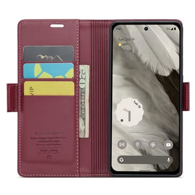 CASEME Plånboksfodral till Pixel 8 - Röd