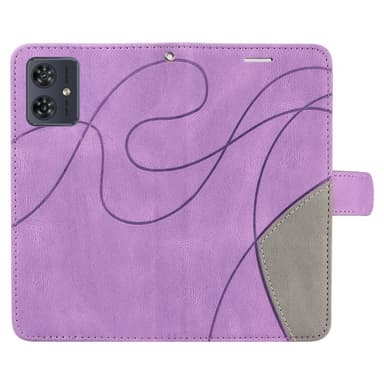 KT Plånboksfodral till Motorola Moto G54 - Lila
