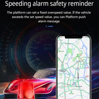 Bilrelä Realtid GPS Tracker Stöldskyddslarm Säkerhet Stöldskydd