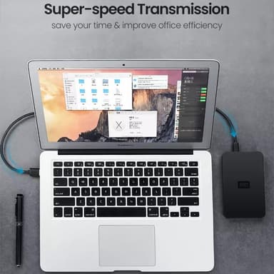 2m USB-A Hane till 5Pin Mini-USB Hane Dataöverföring Laddning