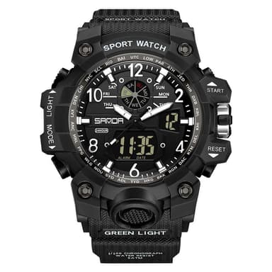 Armbandsklocka Armbandsur Digital vattentät sportklocka etc