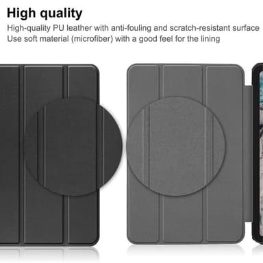 Slim Fit Cover Till TCL NxtPaper 10s  - Svart