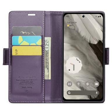 CASEME Plånboksfodral till Pixel 8 - Lila