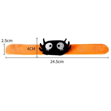 Halloween Slap Band Armband för Party Fest Maskerad - Spindel