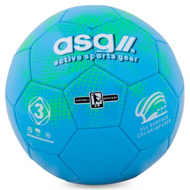 ASG Fotboll Blå/Grön str 3.