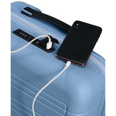 American Tourister Nova Stream Spinner 55/20 Expand Pastellblå