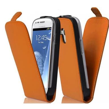 Samsung Galaxy S3 MINI Flipfodral Skal (Orange)