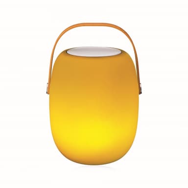 Limited Label ML-100 Bärbar bluetooth-högtalare med fjärrkontroll och bärrem, Vit